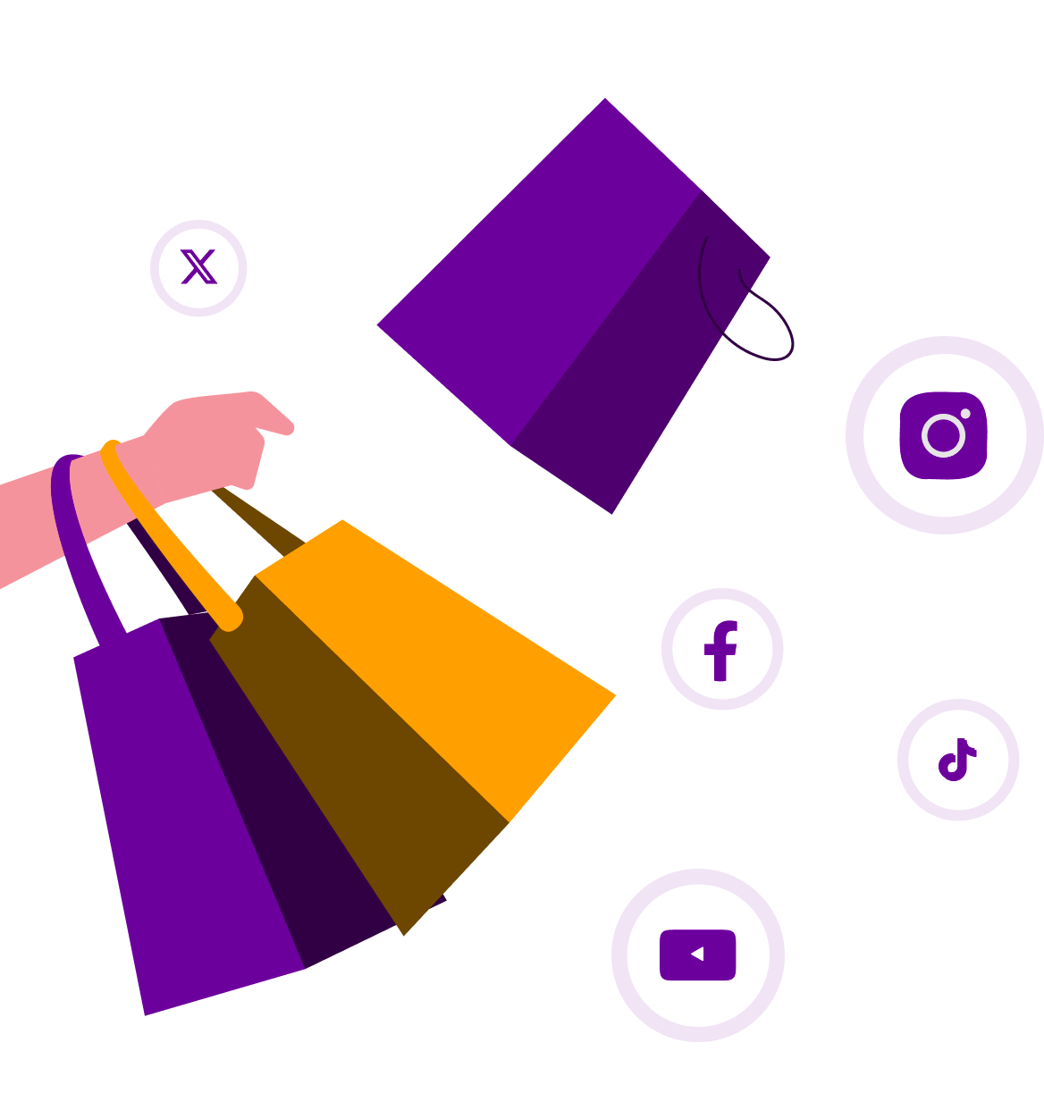 Shopping illustration